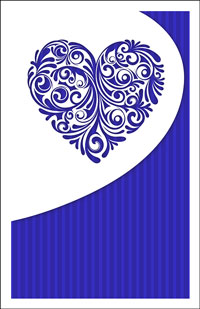 Wedding Program Cover Template 6E - Graphic 4